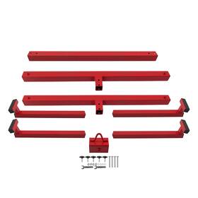 8u56hw Bfo 800lb Adjustable Truck Bed Lifter Box Lift For Pickups Trucks Powder Coated New