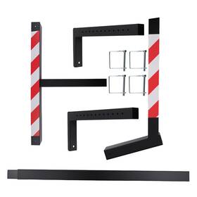 Bfo Lfuq7a Adjustable Hitch Truck Bed Extender Carbon Steel 150-750 Lbs Load Capacity