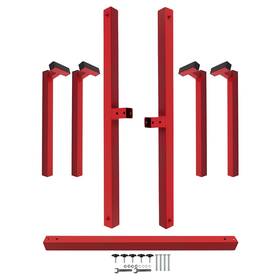 N4ec31 Bfo Adjustable Truck Bed Lifter Box Lift 800 Lbs Capacity For Pickup Beds Red