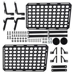 Bfo Nqmwd9 Bed Cargo Rack For Ford Ranger 2019-2024 Storage Panel Steel Black 2pc