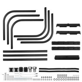 Bfo U1zkyl Adjustable Aluminum Truck Bed Extender For Pickup Universal Black 59-69.5in