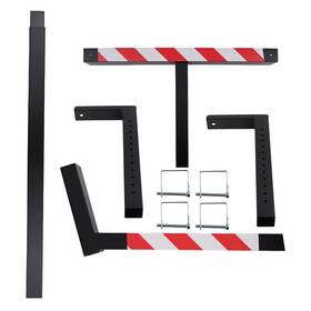 Bfo Z2f5k9 Adjustable Heavy Duty Hitch Bed Extender Truck Carbon Steel 150-750 Lbs