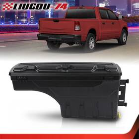Big29102 Big-wheel Fit For 2019-2021 Dodge Ram 1500 Right Side Truck Bed Swing Storage Tool Box