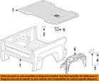 17803371 Black Mat - Truck Bed Rubber Mat-bed Gm Oem