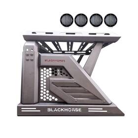 Ar2-07ba3-plfb Black Horse Armour Ii Roll Bar With Basket Kit For 19-23 Ford Ranger