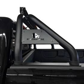 Rb09bk-plfb Black Horse For Jeep Gladiator 2020-2024 Classic Roll Bar Kit