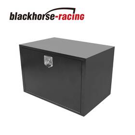 Blackhorse-racing 414307991383 36 Inch X 23 Iron Underbody Truck Storage Tool Box With Lock Heavy Duty