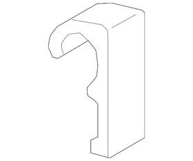 Bmw 51-47-7-157-715 Genuine Hook