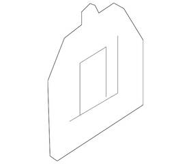 51477132088 Bmw New Genuine Cover 2013-2015 Oe