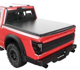 A140202 Bosllmest 5ft Soft Roll-up Tonneau Cover Fit For 2016-2023 Tacoma 60 Inch Truck Bed Pickup