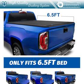 Bra152258oke Brakemotorparts Roll Up Truck Bed Tonneau Cover 2009-2014 For Ford F-150 Standard Cab 6.5ft