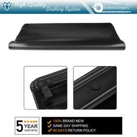 Bra162316oke Brakemotorparts Roll Up Truck Bed Tonneau Cover Fits 02-21 Dodge Ram 1500 6.4ft