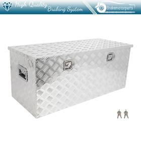 Bra183164oke Brakemotorparts Aluminum 44 Inch X 18 X18 Storage Tool Box With 1x Lift Air Rod For Truck Garage Home