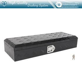 Bra183168oke Brakemotorparts Aluminum Storage Tool Box With 1x Lift Air Rod For Truck Home Garage 34 Inch X12 X6