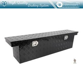 Bra183184oke Brakemotorparts Storage Tool Box 60 Inch X18 With 2x Lift Air Rod Lock Fits Truck Home Garage