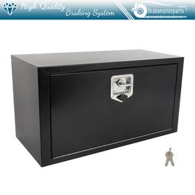 Bra183194oke Brakemotorparts Aluminum 30 Inch X14 X16 Storage Tool Box With 2x Chain 1x Lock For Truck Garage Home