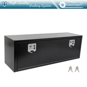 Bra183200oke Brakemotorparts 48 Inch X14 X16 Storage Tool Box 2x Chain And Lock For Truck Home Garage Industrial