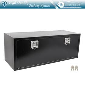 Bra183201oke Brakemotorparts Storage Tool Box 2x Chain Lock For Truck Home Garage Industrial 48 Inch X18