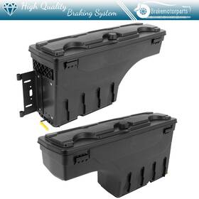 Bra842075oke Brakemotorparts 2pcs Truck Bed Storage Tool Box For 2019-22 Gmc Sierra 1500 Chevy Silverado