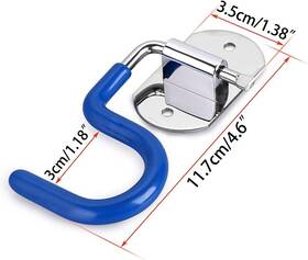 8542013562 Brand Sumnacon Mop Broom Holder Organizer 4 Pcs S-type Wall Mounted Cleaning