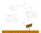 10322469 Buick Oem 02-07 Interior-rear-cargo Net Gm Rendezvous