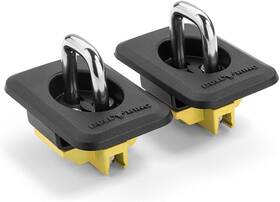4001-2 Bull Ring Classic Raised Fit Retractable Truck Bed Pack Of 2 Pair 4 Pcs