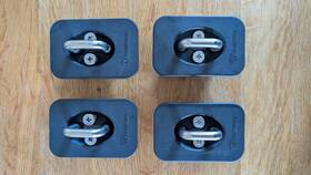 4038 Bull Ring Flush Fit Retractable Tie Down Anchors Ford F150 F250 F350