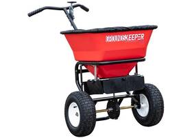 3042650 Buyers Products - Groundskeeper 100 Lb Carbon Steel Walk-behind Salt Spreader
