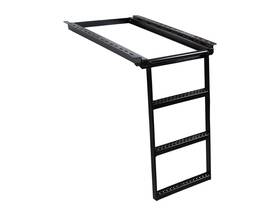 5233000 Buyers Products Black 3-rung Retractable Truck Step