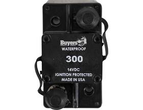 Buyers Products Company 724920185547 Cb300 300 Amp Large Frame Circuit Breaker With Black