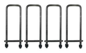 Ub623520 Buyers Products 20 Inch Square Bend 5/8 U-bolt Kit - 4 Sets
