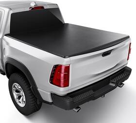 Szrj-12 Calffree Soft Roll Up Truck Bed Cover Roll-up 6.4&apos 76 Inch Black