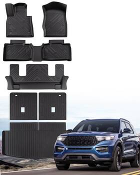 Ly-400-001 Cardant Floor Mats For Ford Explorer 2026 2025 2024 30 Inches X 6 22
