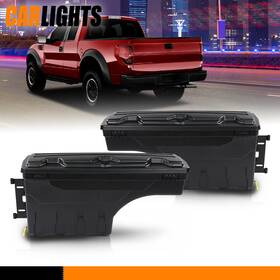 C-02isc12fazbk Carlights Fit For 1997-2014 Ford F150 Truck Bed Swing Storage Tooling Box Left Right Side