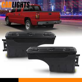 C-02isc4553zbk Carlights Truck Bed Storage Box Fit For 99-07 Chevy Silverado And Gmc Sierra 1500 2500 3500