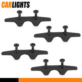 C-02sbc3702abk Carlights Fit For Dodge Ram 2500 Set/4 Bed Tie Down Bracket Hooks With Bolts 2019-22 2002-08