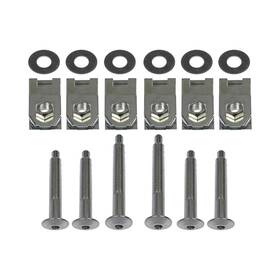 Alx-pau-rb-924-310-cl360b55 Carlights360 For Mazda B2500 1998-2001 Truck Bed Mounting Hardware Steel 9xb03-33402