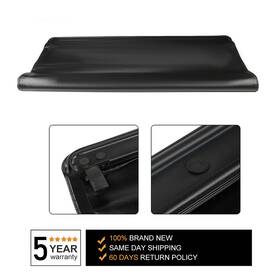 Car162316oma Carma Roll Up Truck Bed Tonneau Cover Fits 2002-2021 Dodge Ram 1500 6.4ft