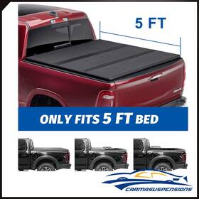 Carma Car165251oma 5ft Bed Hard Tri-fold Truck Tonneau Cover 2019-2020 For Ford Ranger