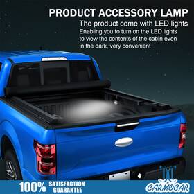 Cmr82090 Carmocarshop Fit For Ford Ranger 2019-23 5ft Bed Roll Up Low Profile Truck Cover Tonnosport N