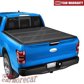 Carmorecar2017 2022-2024 Toyota Tundra Low Profile Hard Tri Fold 5.7ft Tonneau Cover