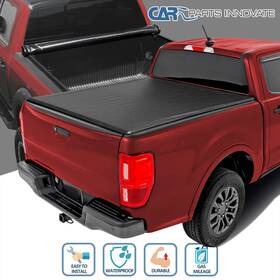 Carpartsinnovate 841808198724 Fits 2019-2023 Ford Ranger 6ft Truck Bed Roll Up Soft Vinyl Tonneau Cover 19-23