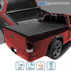 Carpartsinnovate 841808198762 Fits 1997-2004 Dodge Dakota Fleetside 6.5ft Bed Soft Roll Up Tonneau Cover 97-04