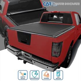 Carpartsinnovate 841808198908 Fits 2004-2015 Titan 6.5ft Truck Standard Bed Soft Roll Up Tonneau Cover 04-15