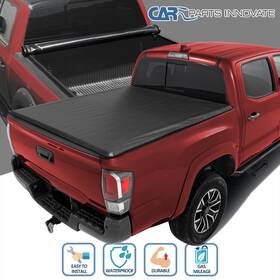 Carpartsinnovate 841808198946 Fits 16-23 Toyota Tacoma Truck Crew Cab 5ft Short Bed Vinyl Roll Up Tonneau Cover