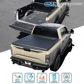 Tcr2-ran19-6-mp Carpartsinnovate 6ft Roll-up Tonneau Cover Fits 19-22 Ford Ranger Truck 70 Inch - Standard Bed