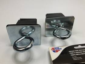 71070 Carquest Truck Bed Heavy Duty Anchor Tie-down Hook Point With Block - Pair