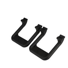 104991 Carr Hoop Ii Assist/side Step Xp3 Black Powder Coat Pair
