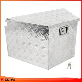 Ze1110480817675401g Cciyu Aluminum Pickup Truck Underbody Bed Tool Box Trailer Storage 33 Inch X 19 18