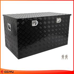 Ze183167ge Cciyu 44 Inch X24 Aluminum Storage Tool Box With 2x Lift Air Rod For Truck Garage Home